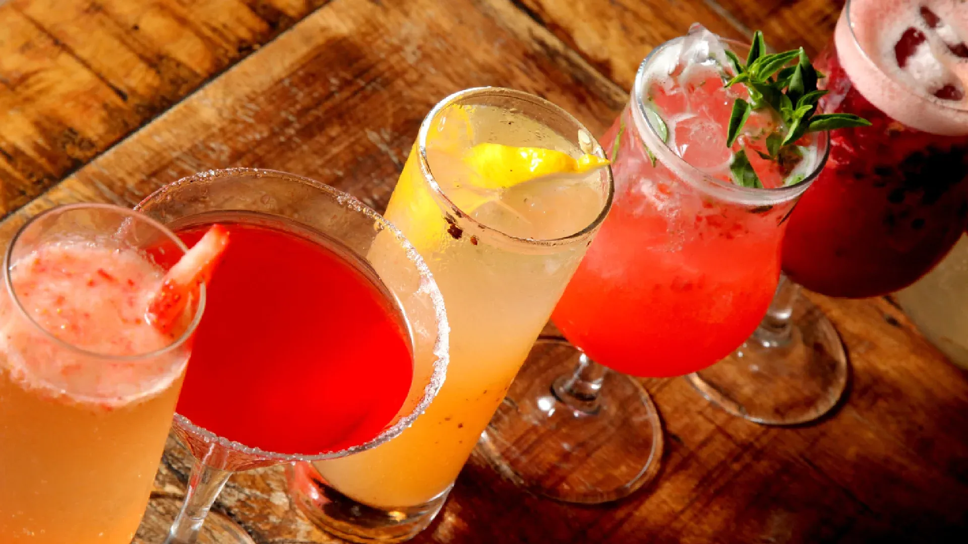 Drinques do bar do Madeleine